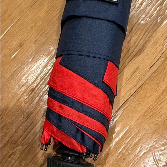 NEW Hunter Navy Blue & Orange Umbrella - Picture 4 of 4